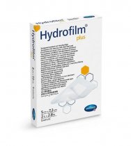 Пов'язка прозора з адсорбуючою подушечкою Hydrofilm Plus (5 см х 7.2 см) 1 шт
