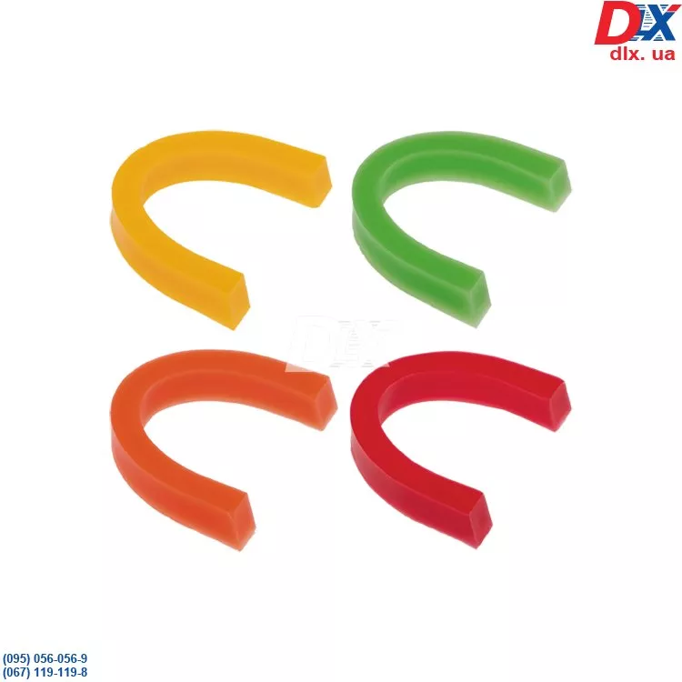 Distrident Plus Прикусні воскові валики у формі щелепи (Distriwax Wax for occlusion rims) 24 шт — Матеріали зуботехнічні — photo 3