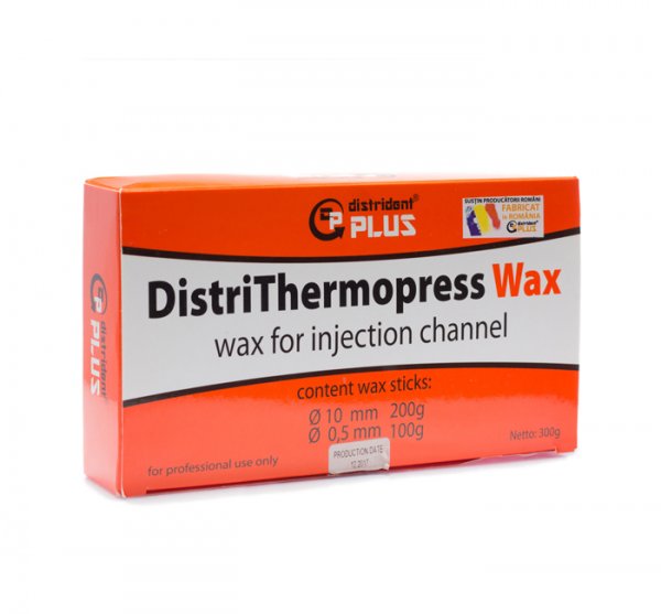 Восковый профиль для эластичных протезов (DistriThermopress Wax Wax for injection channel) 300 г