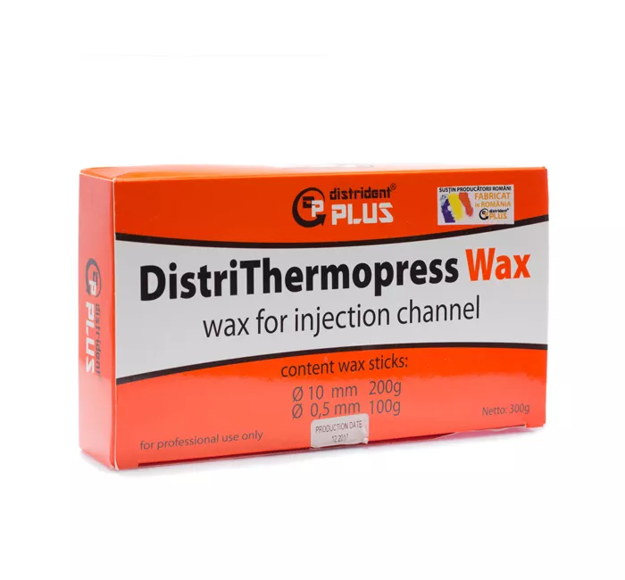 Distrident Plus Восковий профіль для еластичних протезів (DistriThermopress Wax Wax for injection channel) 300 г — Матеріали зуботехнічні — photo 2