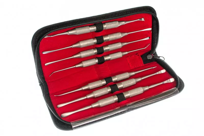 Asim Instruments Распатори набір в чохлі 7 шт DE-1600-1606 — Хірургічні інструменти — photo 2