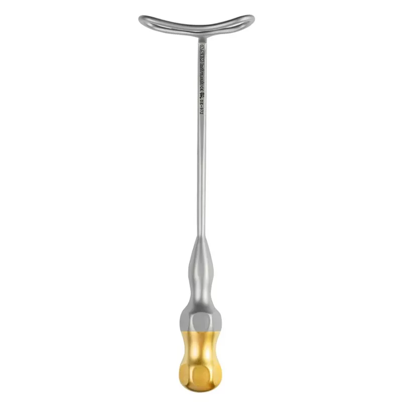 Asim Instruments Ретрактор щоковой правий (Gold-Handle) DE – 972 — Терапевтичні інструменти — photo 2
