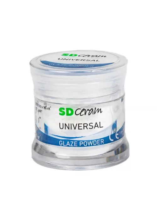 SD Ceram Порошок для глазурі Glaze Powder Universal 10 г — Матеріали зуботехнічні — photo 2