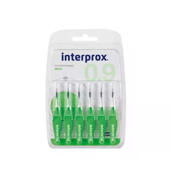 DENTAID Щітка міжзубна INTERPROX 4G, MICRO 0.9 мм, 6 шт — Засоби особистої гігієни — photo 2
