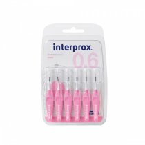 Щетка межзубная INTERPROX 4G, NANO 0.6 мм, 6 шт