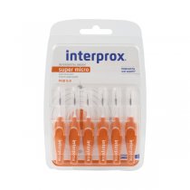 Щітка міжзубна INTERPROX 4G, SUPER MICRO 0.9 мм, 6 шт