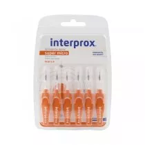 Щітка міжзубна INTERPROX 4G, SUPER MICRO 0.9 мм, 6 шт