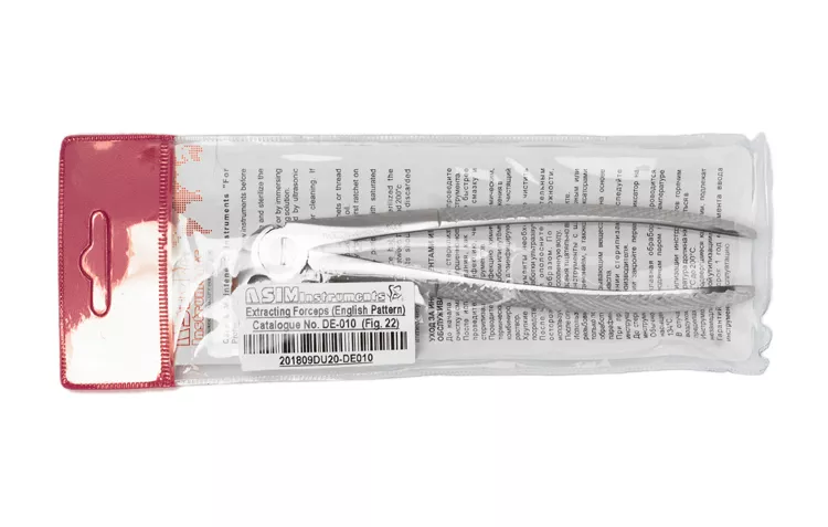 Asim Instruments Щипці для видалення зубів (Англійська форма) №22 DE-010 — Хірургічні інструменти — photo 4