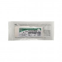 Шовный материал Полиамид монофиламентный 75 см, 6/0 черный