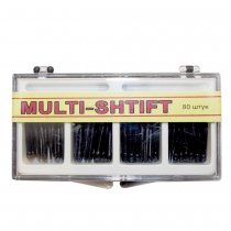 Штифти беззольні Multi-Shift (чорні) 80 шт