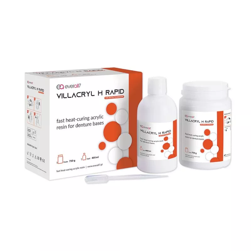 Zhermack Villacryl H Rapid (Віллакріл) 750 г + 400 мл — Матеріали зуботехнічні — photo 2