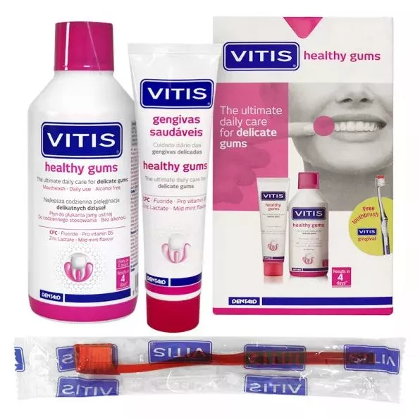 DENTAID VITIS HEALTHY GUMS Набір — Засоби особистої гігієни — photo 2
