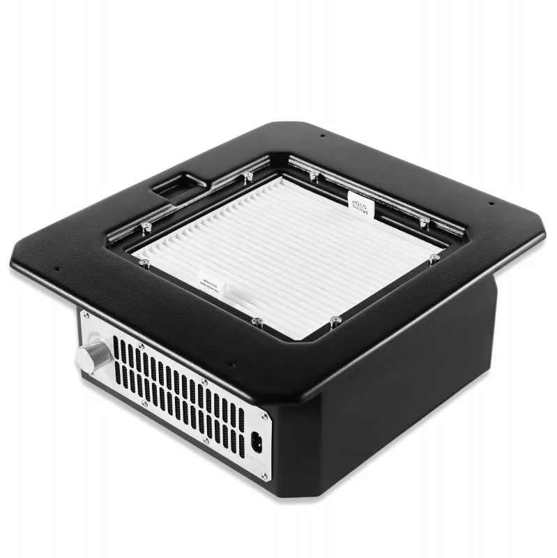 Вбудована витяжка для манікюру з HEPA фільтром Microstop Prof Black — Обладнання для манікюру — photo 3