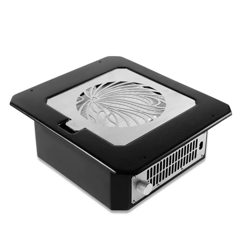Вбудована витяжка для манікюру з HEPA фільтром Microstop Prof Black — Обладнання для манікюру — photo 4