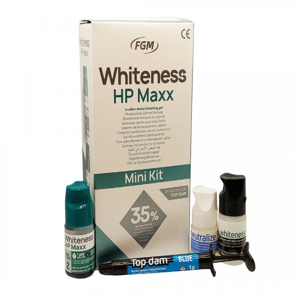 Whiteness HP Maxx (Вайтенес АшПі) 35% 4 г + 2 г - фото . Купити з доставкою в інтернет магазині Dlx.ua.