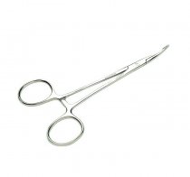 Зажим Мосскит изогнутый 13 см Hemostat Curved 11170000