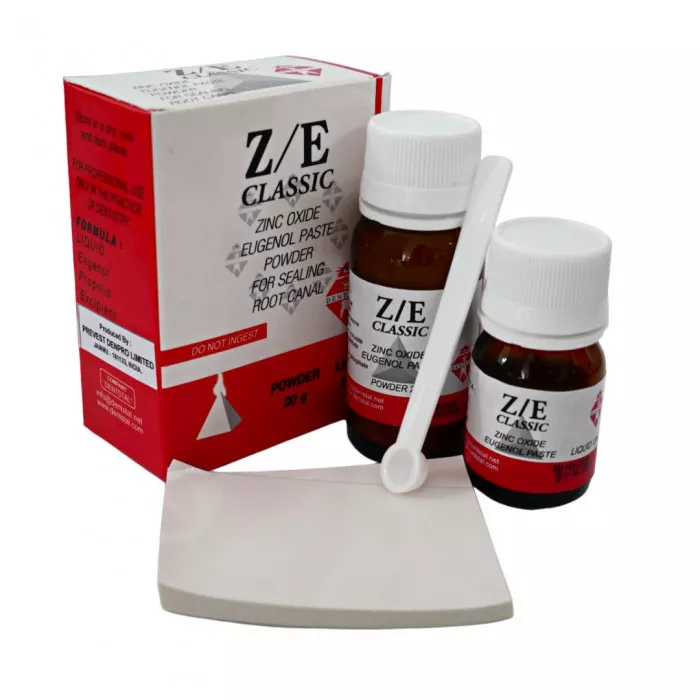 Dentstal Z/E CLASSIC набір 20 г + 10 мл — Матеріали терапевтичні — photo 2