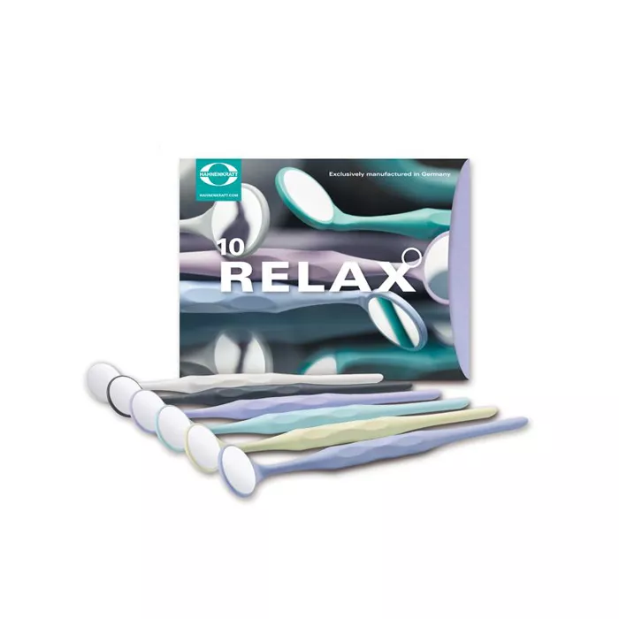 Дзеркало стоматологічне з ручкою RELAX Hahnenkratt (Ханекрат) м'ятне 7104 №4 — Терапевтичні інструменти — photo 3