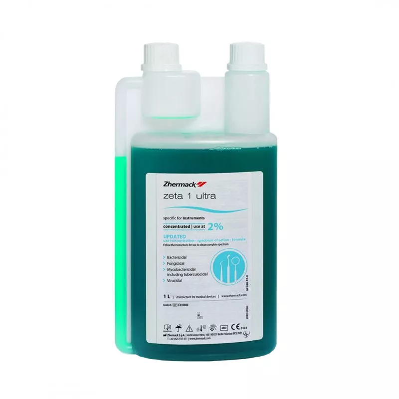 Zhermack Zeta 1 Ultra (Зета 1 Ультра) 1 л — Засоби для дезінфекції та стерилізації — photo 2