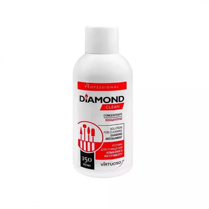 Рідина для очищення алмазних інструментів Diamond Clean Virtuoso, концентрат 150 мл — Засоби для дезінфекції та стерилізації — photo 2