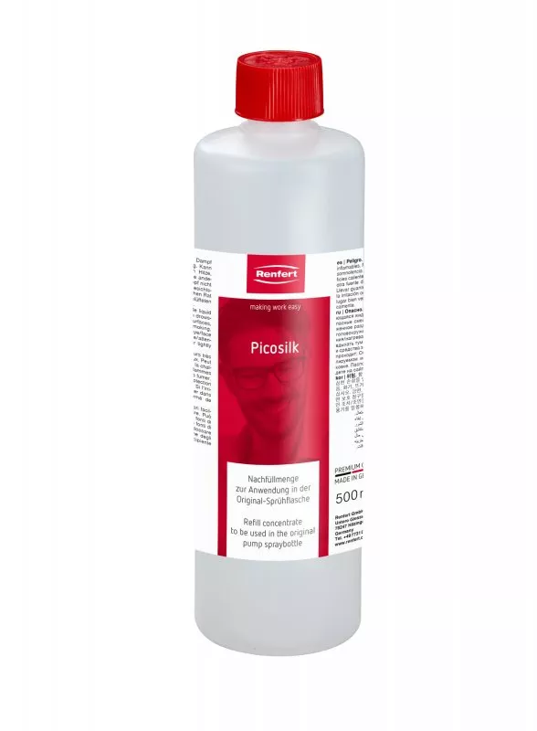 Renfert Рідина для зняття поверхневої напруги воскових моделей Picosilk 500 мл 15500100 — Матеріали зуботехнічні — photo 2