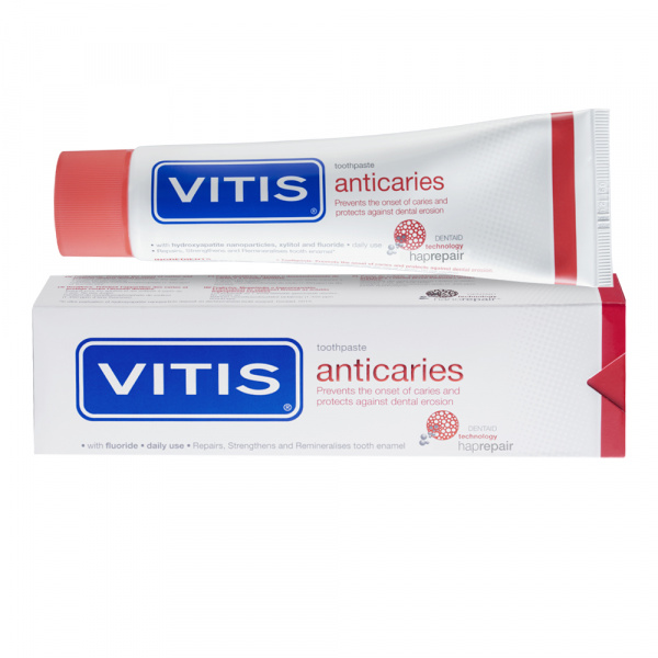 Зубна паста VITIS ANTICARIES 100 мл - фото . Купити з доставкою в інтернет магазині Dlx.ua.
