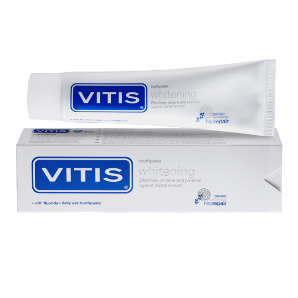 Зубна паста VITIS WHITENING 100 мл - фотография . Купить с доставкой в интернет магазине Dlx.ua.